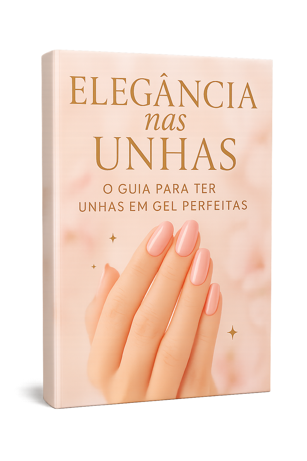 Mockup do eBook Elegância nas Unhas